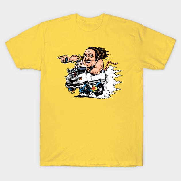 Ron Jeremy T-Shirt by Abstract